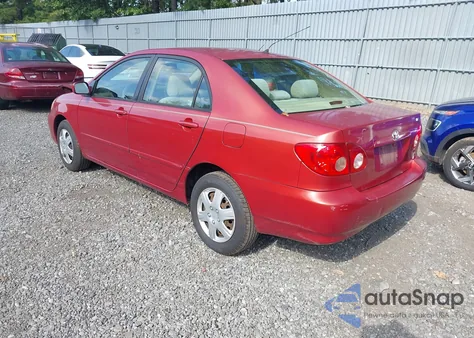 2005 Toyota Corolla Le из США, поврежденный, VIN 2T1BR32E55C496855